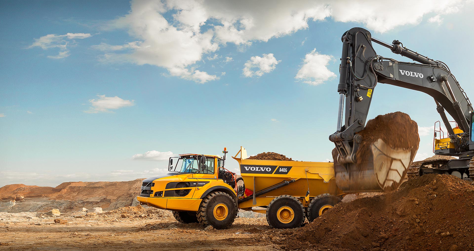 Official importer of Volvo Construction Equipment